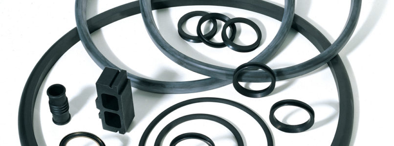 Perfluoroelastomer seals for plasma, high temperature, and wet priocesses.